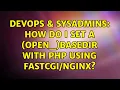 DevOps SysAdmins How do i set a open - basedir with php using