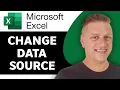 How to Change Data Source in Excel Pivot Table Excel Tutorial 2026