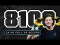 8100 - Breaking the World Record for Most Pull-ups in 24 Hours