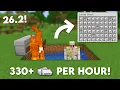 Minecraft 26 2 Easy IRON Farm Tutorial - 330 Per Hour