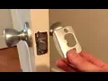 How to install a standard Door Knob - FAST EASY