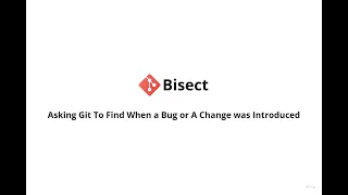 Git Bisect Arabic Finding Bugs