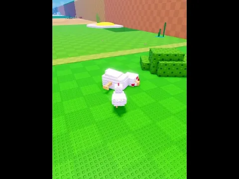 Cute Chicken Trains for Revenge Against Scorpion! 🐔🔥🦂 #roblox #usa