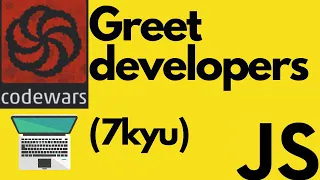 Greet developers Codewars 7 kyu ruby