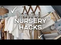 NURSERY ORGANIZATION HACKS Every Mom Should Know Nursery Organization Ideas Storage Hacks