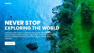 Create a Website With Background HTML CSS