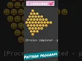 C Pattern program to print amazing design