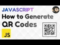 Create QR Codes with JavaScript