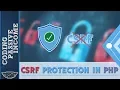 PHP Security Tutorial Cross-Site Request Forgery CSRF Protection