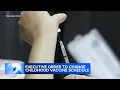 Trump order changes childhood vaccine schedule