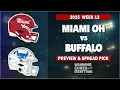 Miami OH vs Buffalo Prediction Model Picks Against the Spread 2025