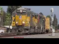 20 Trains spotted at North Montclair ft Patch SP 1413 Ferromex 4094 on UP MLBWC