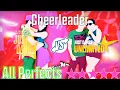Just Dance vs Just Dance Unlimited The Cheerleader Score Comparison All Perfects