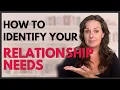 How To Identify Your Needs In A Relationship and Why You Find It So Hard