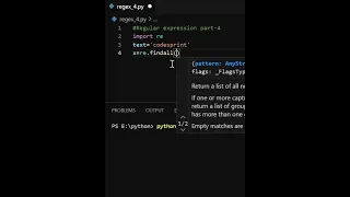 regular expression module part-4