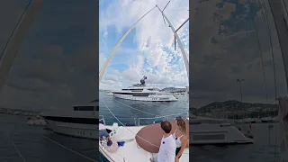 Doing sea trials on our new 45ft boat thinking we bought a big boat😮‍💨 #sailboat #yacht