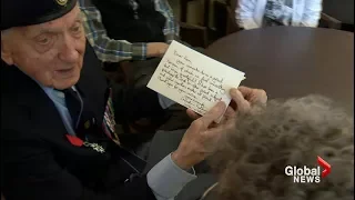 Veteran Ken Sturdy gets thank-you note from Dunkirk director Christopher Nolan