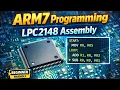 ARM7 LPC2148 Assembly Program to Find Length of Null-Terminated String Step-by-Step Explanation