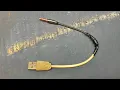 DIY AUX TO USB CABLE