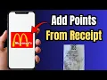 How to Claim Points from a McDonald s Receipt in the App