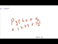 Python Class Basic Operation in String Lecture 8