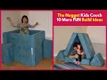10 MORE Build Ideas for the Nugget Comfort Kids Couch - Part 2 of 3