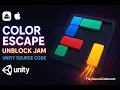 Color Escape - Unblock Jam Puzzle Unity Source Code Buy Reskin at Playsourcecode com