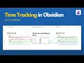 Track Your Time in Obsidian Simple Automated Time Logging