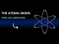 CSS SPEED ART Atom Animation