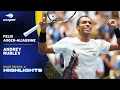 Download Lagu Felix Auger-Aliassime vs. Andrey Rublev Highlights | 2025 US Open Round 4