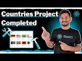 REST Countries API Project Completed Frontend Mentor The Complete React Course Ep 30