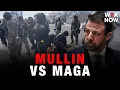 Markwayne Mullin touts DHS deportations as MAGA critics question his leadership