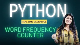 3 Word Frequency Counter Python