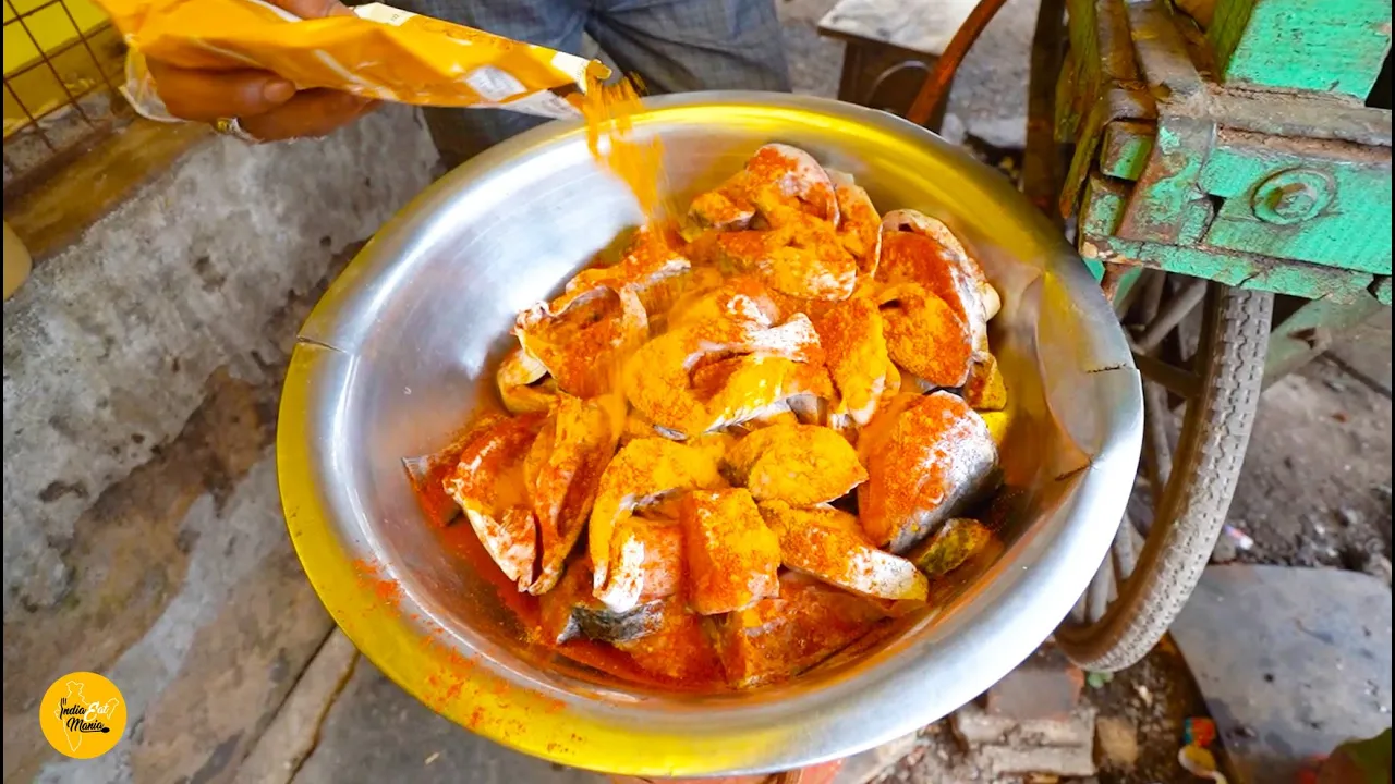 Chhattisgarh Style Fish Curry Making In Raipur Rs. 120/- Only l Chhattisgarh Street Food