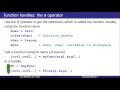 Advanced Functions in Matlab Part 1 of 8