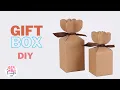 Gift box DIY How to make Gift Wrapping DIY Packaging idea