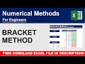 Bracket Method Made Simple Numerical Methods for Engineers