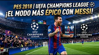 PES 2018 - UEFA Champions Leage -Fase de Clasificación - Playstation 4 (4k 60fps) #pes2018 #gameplay