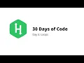 HackerRank 30 Days of Code Day 5 Loops Python