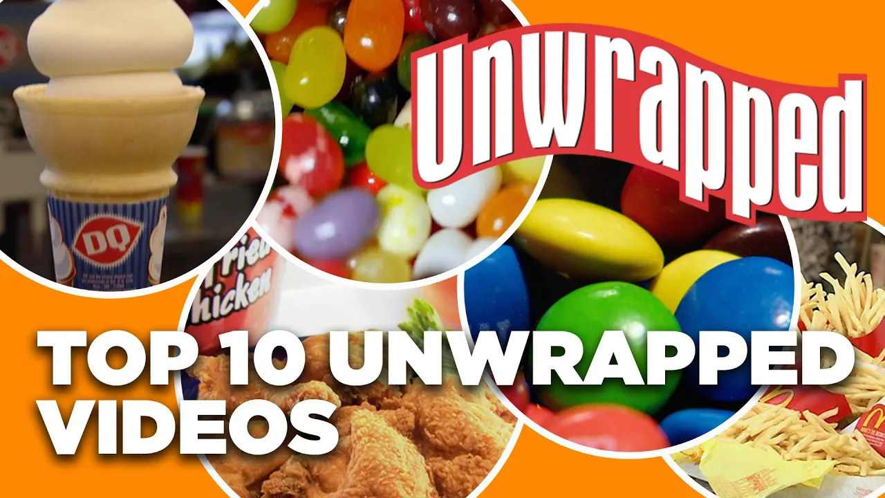 Top 10 THROWBACK Unwrapped Videos of All Time   Unwrapped   Food Network