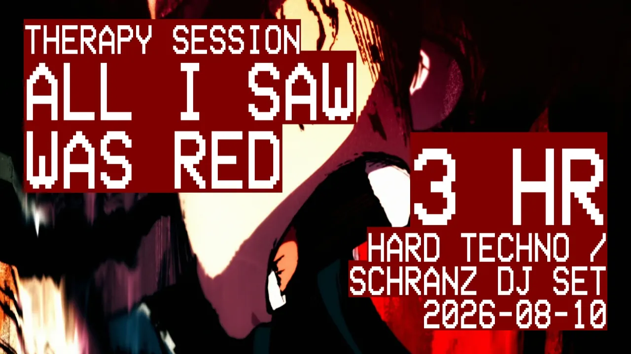 THERAPY SESSION - ALL I SAW WAS RED