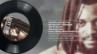 lucky dube mickey mouse freedom official lyric video 