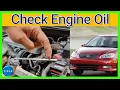 How to Check Engine Oil Level - Toyota Corolla 2003-2008