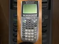 TI 84 metric conversion