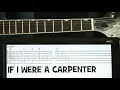 Bobby Darin If I Were A Carpenter Guitar Chords Lesson with Tab originally by Tim Hardin