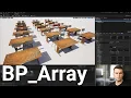 Creating UE5 Array blueprint for efficient asset population for performance in VR and Mobile