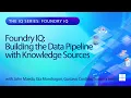 Foundry IQ Building the Data Pipeline with Knowledge Sources