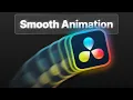 How to Get Smooth Animations DaVinci Resolve Tutorial