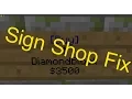 Essentials Sign Shop Fix
