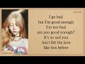 LE SSERAFIM DIFFERENT (English ver.) Lyrics